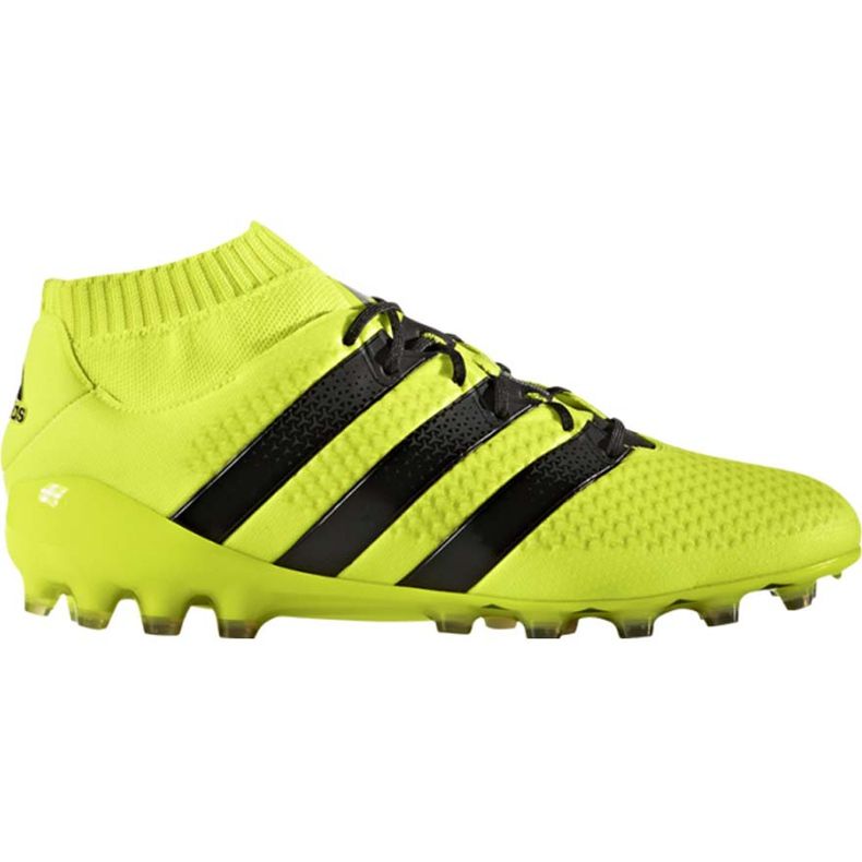 Chaussures Adidas Ace 16.1 Primeknit Sg S80580 jaune Chaussures Adidas Ace 16.1 Primeknit Sg S80580 jaune