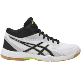 Asics Gel-Task Mt B703Y 0190 chaussures de volley-ball pour hommes multicolore blanc