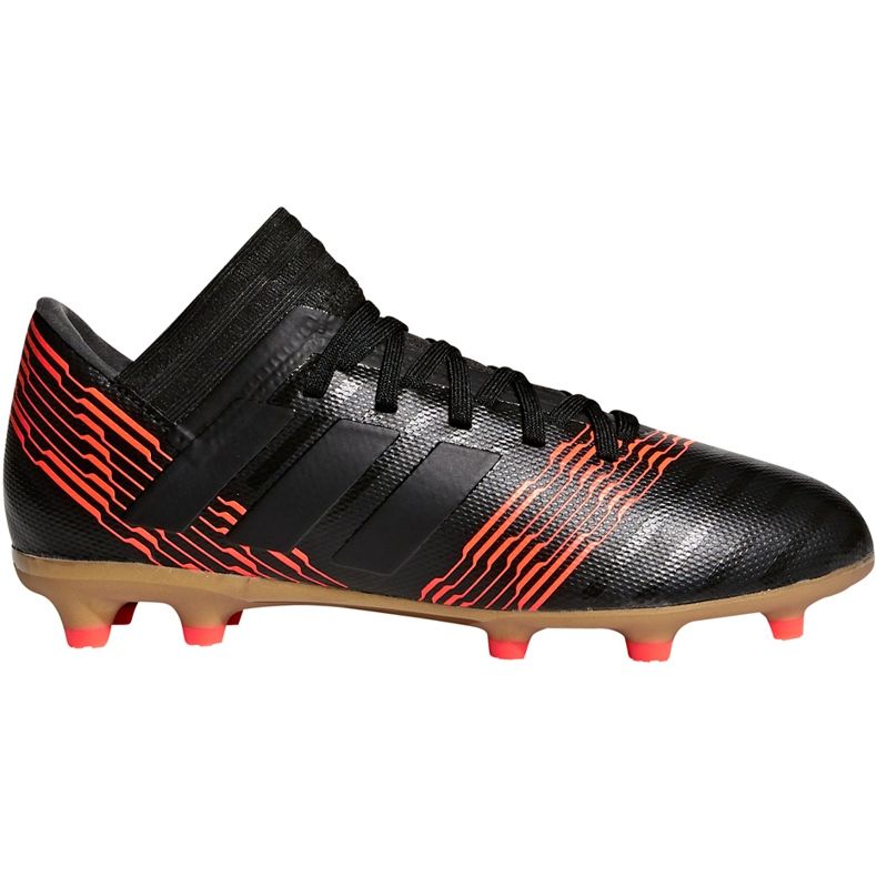 Chaussures de foot Adidas Nemeziz 17.3 Fg Jr CP9165 le noir le noir Chaussures de foot Adidas Nemeziz 17.3 Fg Jr CP9165 le noir le noir