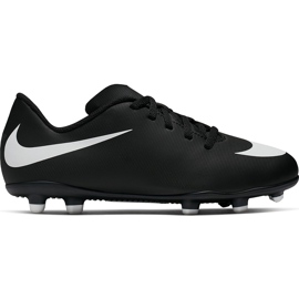 Nike Bravata Ii Fg Jr 844442 001 chaussures de football multicolore le noir