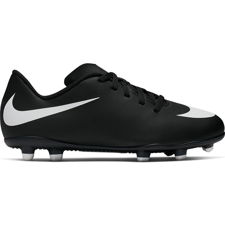 Nike Bravata Ii Fg Jr 844442 001 chaussures de football multicolore le noir