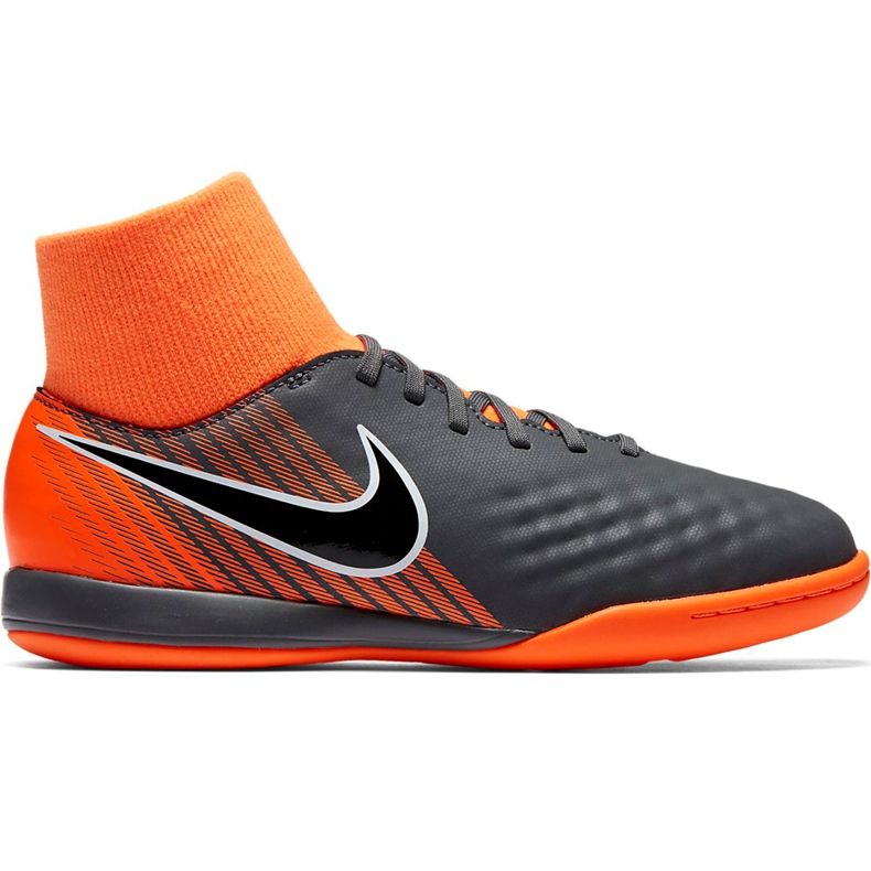 Nike Magista Obra X 2 Academy Df Ic Jr AH7315 080 chaussures de football gris