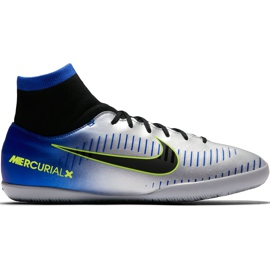 Nike Mercurial X Victory 6 Df Neymar Ic Jr 921491 407 chaussure de football multicolore gris
