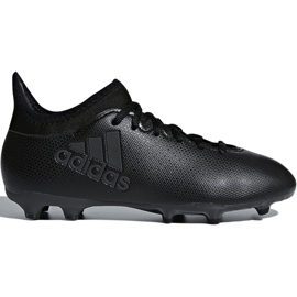 Chaussures de foot Adidas X 17.3 Fg Jr CP8992 noir