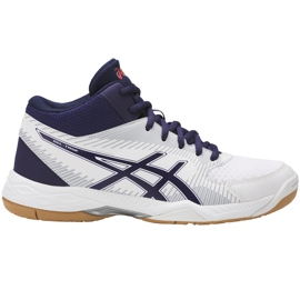 Asics Gel-Task Mt B753Y 0133 chaussures de volley-ball pour femme blanc