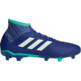 Chaussures de foot Adidas Predator 18.2 Fg CP9293 multicolore bleu Chaussures de foot Adidas Predator 18.2 Fg CP9293 multicolore bleu