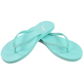 Chaussons pour femme Puma First Flip Wns Island Paradise 360255 12 vert
