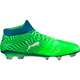 Chaussures de football Puma One 18.1 Fg Vert Gecko 104527 06