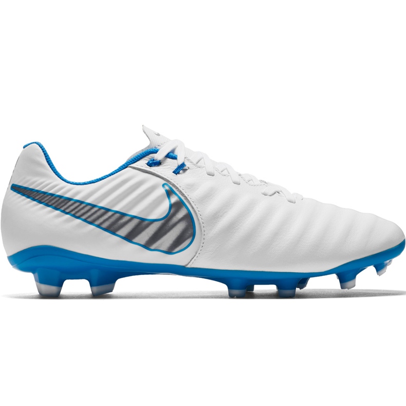 Chaussure de football Nike Tiempo Legend 7 Academy Fg AH7242 107 blanche