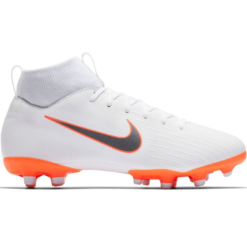 Nike Mercurial Superfly 6 Academy Mg Jr AH7337 107 chaussures de football multicolore blanche