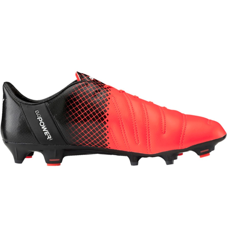 Chaussures de football Puma evoPower 1.3 Lth Fg 103850 01 multicolore orange