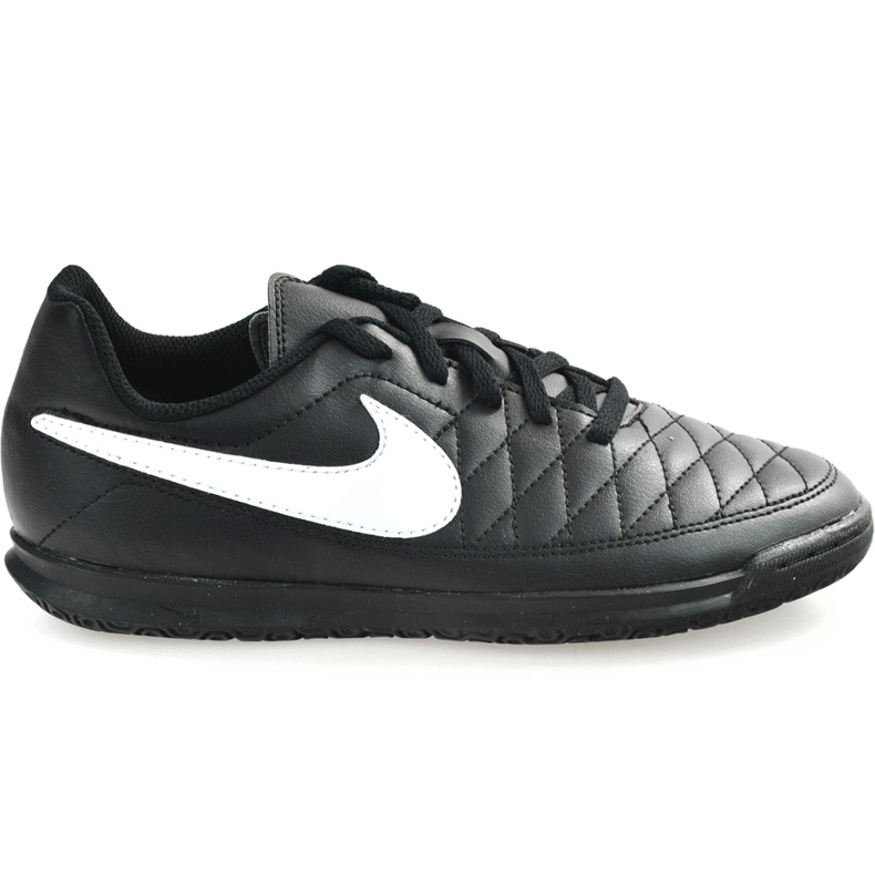 Nike Majestry Ic Jr AQ7895 017 chaussures de football le noir