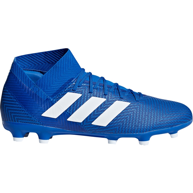 Chaussures de football Adidas Nemeziz 18.3 Fg DB2109 multicolore bleu