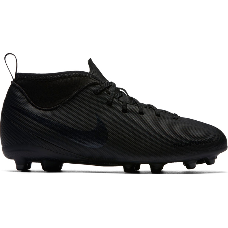 Nike Phantom Vsn Club Df Fg Jr AO3288 001 chaussures de football multicolore le noir