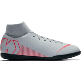 Chaussures de football Nike Mercurial Superfly X 6 Club Ic AH7371 060 multicolore gris