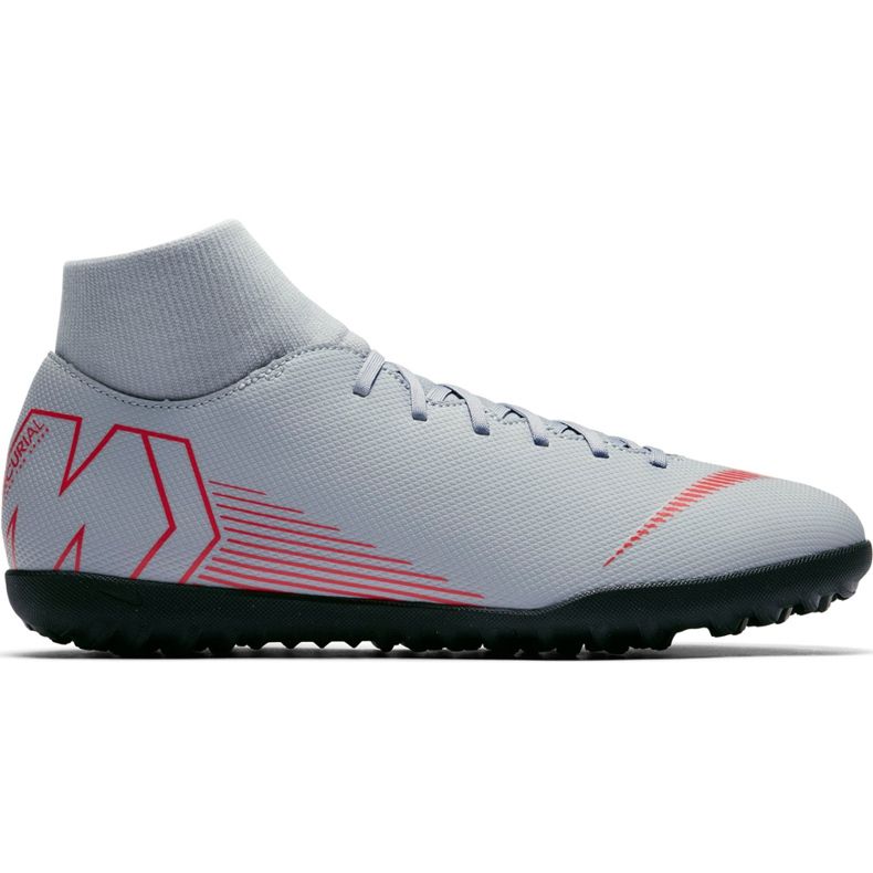 Chaussures de football Nike Mercurial Superfly X 6 Club Tf AH7372 060 gris gris Chaussures de football Nike Mercurial Superfly X 6 Club Tf AH7372 060 gris gris