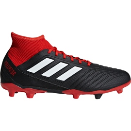 Chaussures de foot Adidas Predator 18.3 Fg DB2001 le noir