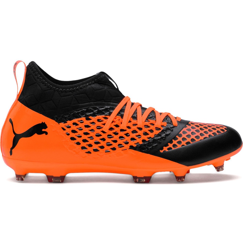Chaussures de football Puma Future 2.3 Netfit Fg Ag 104832 02 multicolore orange
