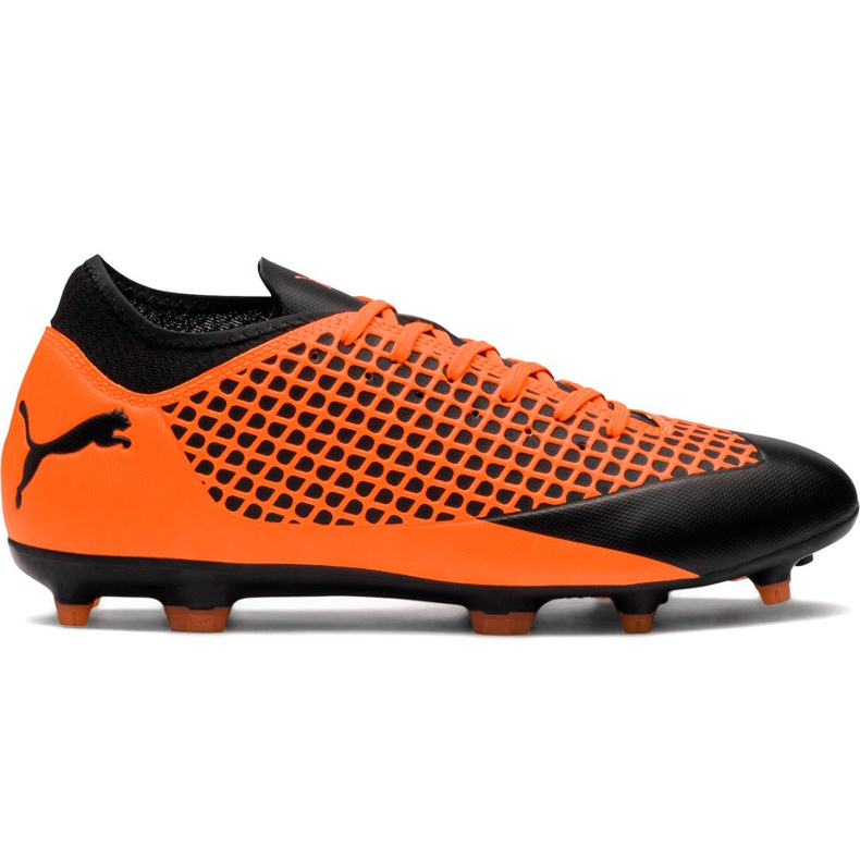 Chaussures de football Puma Future 2.4 Fg Ag 104839 02 multicolore orange