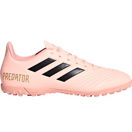 Chaussures de foot Adidas Predator Tango 18.4 Tf DB2142 multicolore rose