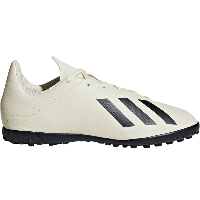 Chaussures de foot Adidas X Tango 18.4 Tf Jr DB2436 multicolore beige