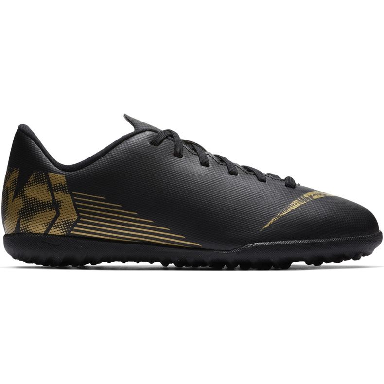 Nike Mercurial Vapor X 12 Club Tf Jr AH7355 077 chaussures de football multicolore le noir