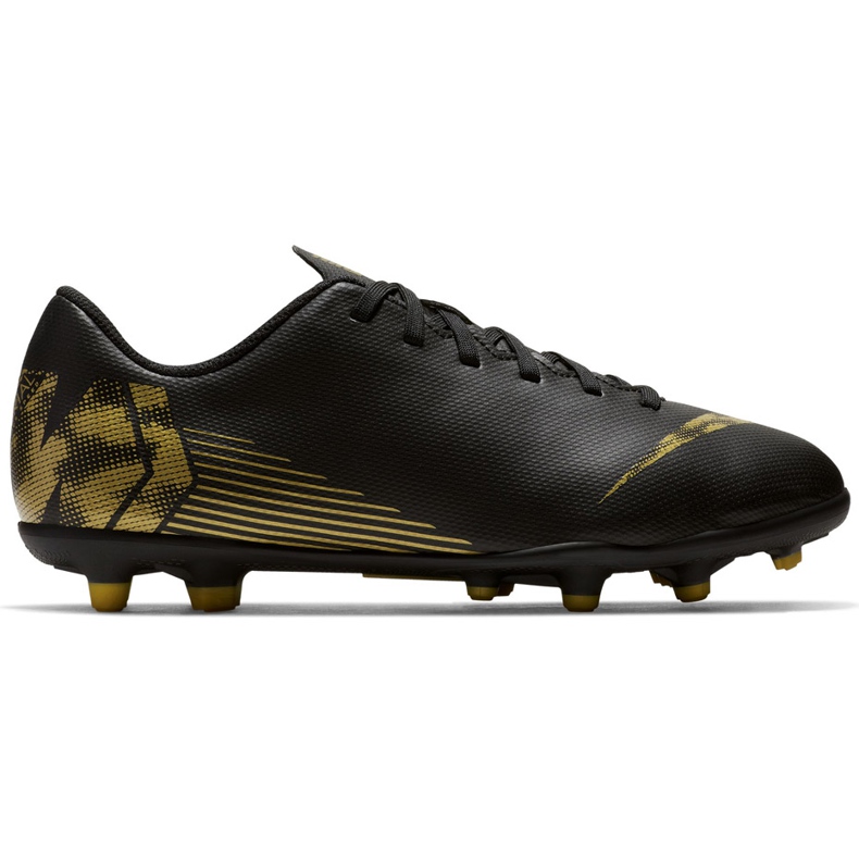 Nike Mercurial Vapor 12 Club Mg Jr AH7350 077 chaussures de football multicolore le noir