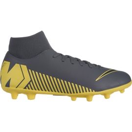 Chaussures de football Nike Mercurial Superfly 6 Club Mg AH7363 070 noir noir