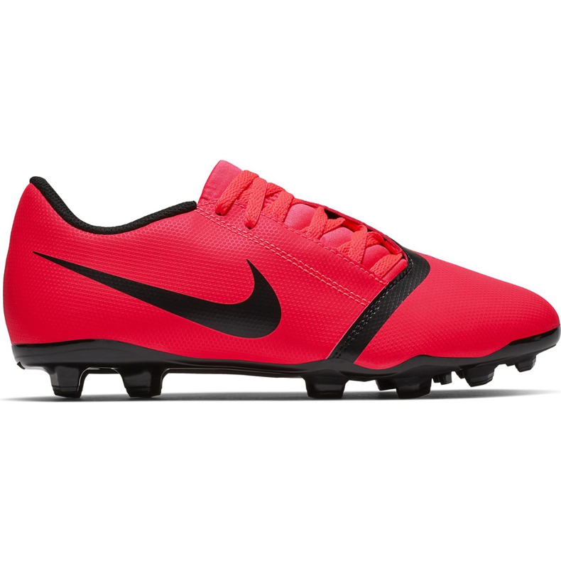 Chaussure de football Nike Phantom Venom Club Fg Junior AO0396 600 multicolore rouge