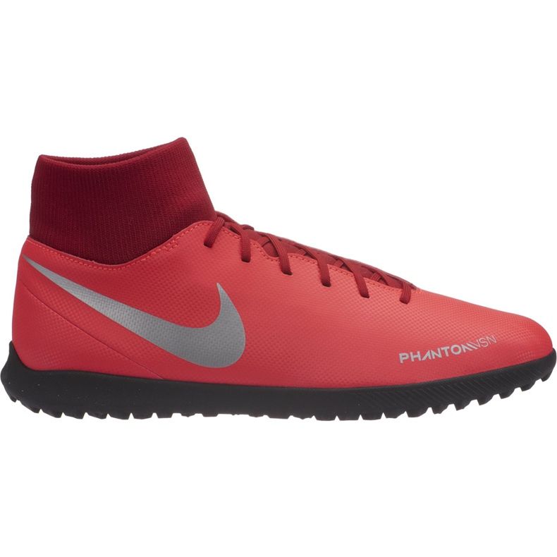 Chaussure de football Nike Phantom Vsn Club Df Tf AO3273 600 multicolore rouge Chaussure de football Nike Phantom Vsn Club Df Tf AO3273 600 multicolore rouge