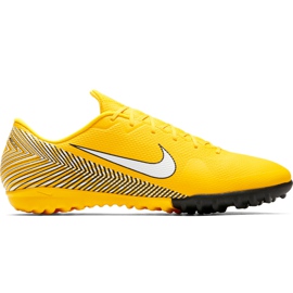 Chaussure de football Nike Mercurial Vapor X 12 Academy Neymar Tf AO3121 710 jaune