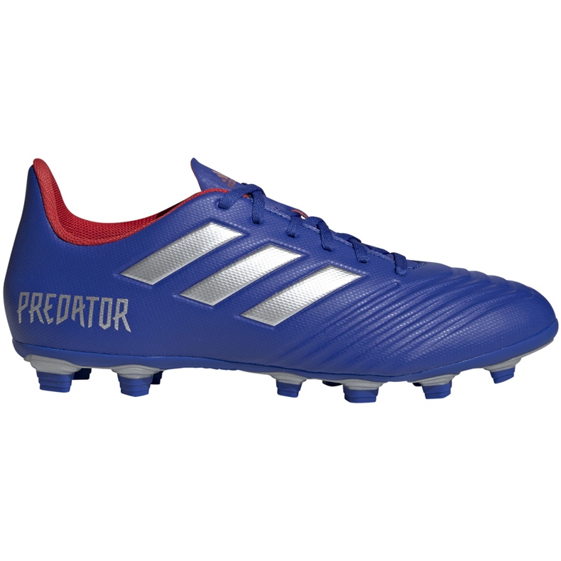 Chaussures de football adidas Predator 19.4 FxG bleu BB8113 multicolore Chaussures de football adidas Predator 19.4 FxG bleu BB8113 multicolore