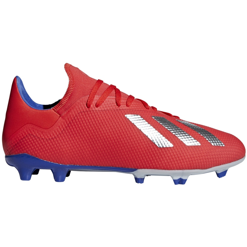 Adidas X 18.3 Fg chaussures de football rouge BB9367 multicolore Adidas X 18.3 Fg chaussures de football rouge BB9367 multicolore