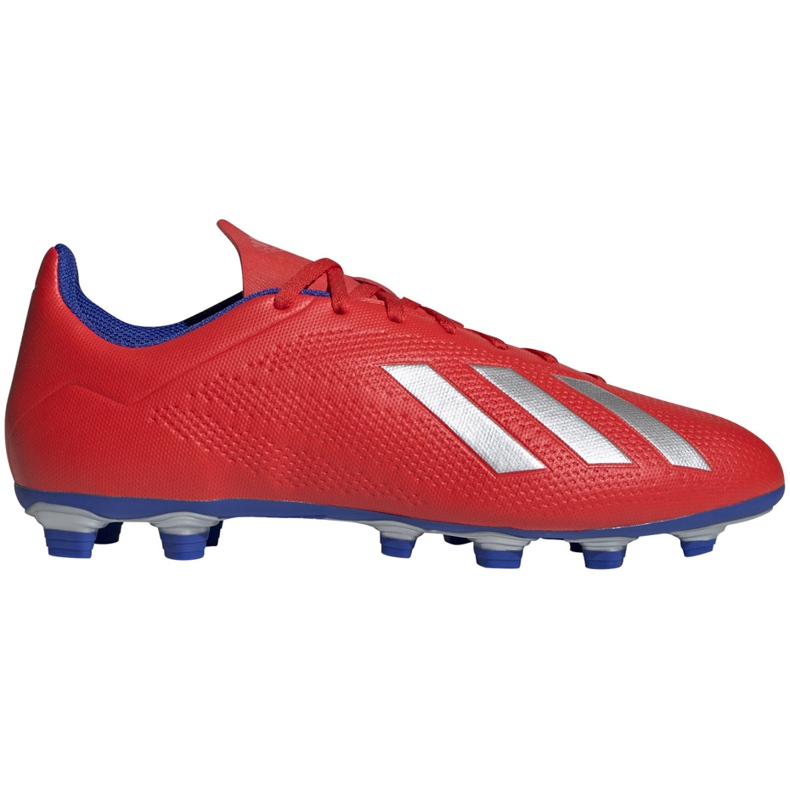 Adidas X 18.4 Fg chaussures de football rouge BB9376 multicolore Adidas X 18.4 Fg chaussures de football rouge BB9376 multicolore