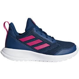Adidas AltaRun K BD7619 chaussures pour enfants bleu marine