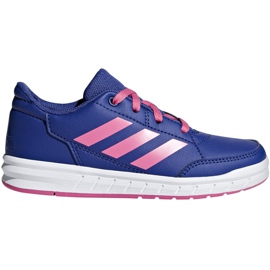 Chaussures pour enfants Adidas AltaSport K violet D96865 bleu marin Chaussures pour enfants Adidas AltaSport K violet D96865 bleu marin