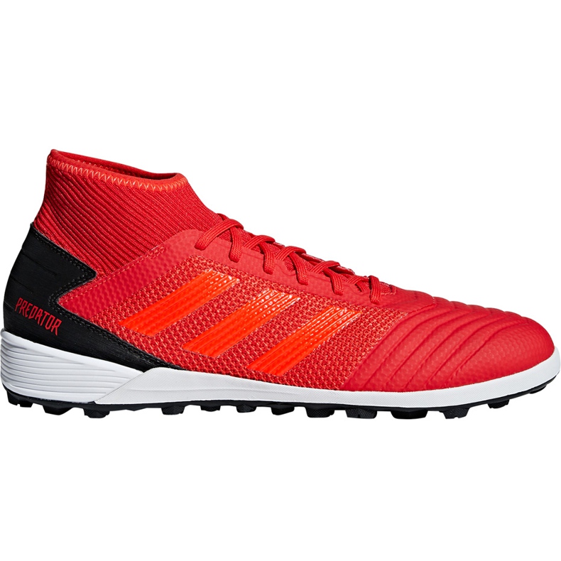 Chaussures de foot Adidas Predator Tango 19.3 Tf D97962 rouge rouge