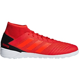 Chaussures de foot Adidas Predator Tango 19.3 In D97965 multicolore rouge