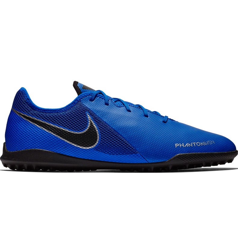 Chaussure de football Nike Phantom Vsn Academy Tf AO3223 400 bleu bleu