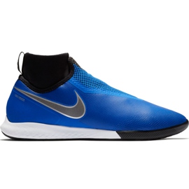 Nike React Phantom Vsn Pro Df Ic AO3276 400 chaussures de football multicolore bleu