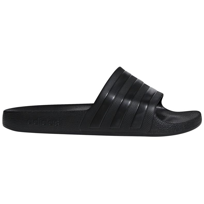 Pantoufles Adidas Adilette Aqua noir pour hommes F35550 le noir