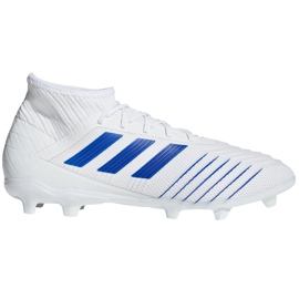 Chaussures de foot Adidas Predator 19.2 Fg D97941 multicolore blanche