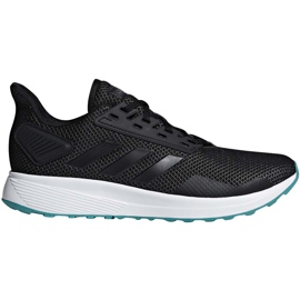 Chaussures de course pour hommes Adidas Duramo 9 noires F34494