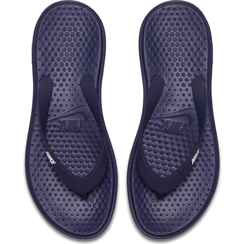 Tong Nike Solay 882690 400 Slide bleu marin