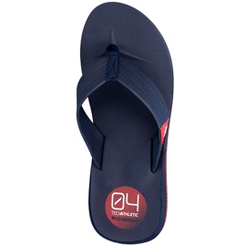 Chaussons 4F H4L18 KLM002 bleu marine foncé Chaussons 4F H4L18 KLM002 bleu marine foncé