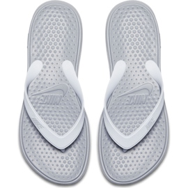 Nike Wmns Solay Thong pantoufles blanches 882699003