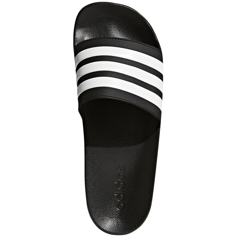 Chaussons Adidas Adilette Shower noir AQ1701 blanche le noir