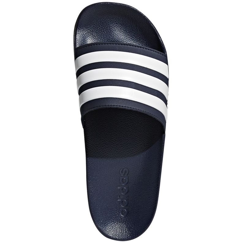 Chaussons Adidas Adilette Shower bleu marine AQ1703 blanche