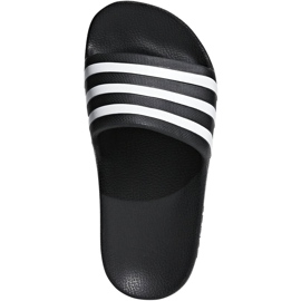 Chaussons Adidas Adilette Aqua K noirs pour enfants F35556