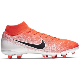 Chaussures de football Nike Mercurial Superfly 6 Academy FG / MG AH7362 801 multicolore rouge